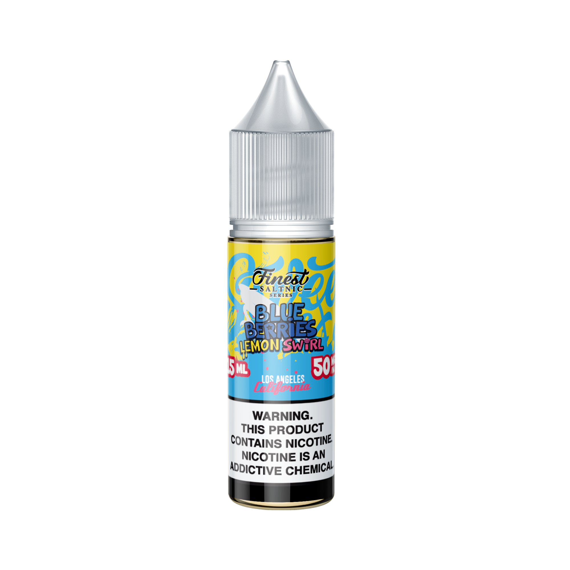 The Finest Salt Nic Blue Berries Lemon Swirl 15mL